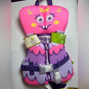 Speedo Pink and Purple Infant Life Jacket
